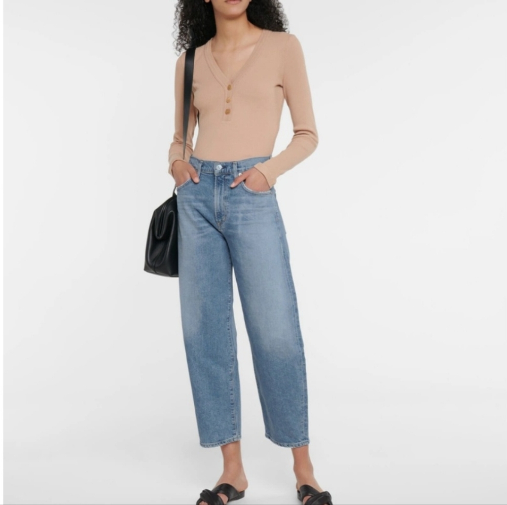 Citizens of Humanity - Scarlett stretch cotton-blend top